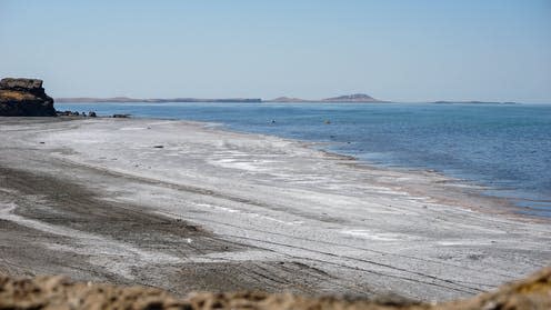 <span class="caption">Lake Urmia, Iran.</span> <span class="attribution"><span class="source">Artem Grachev / shutterstock</span></span>