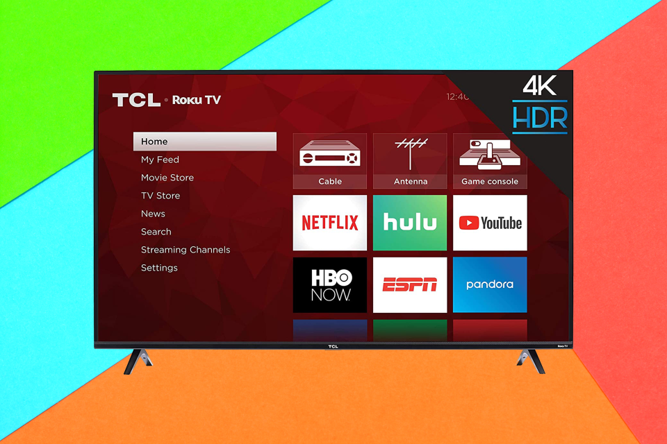 Save 31 percent on this TCL 43-inch 4K Smart LED Roku TV. (Photo: Amazon)