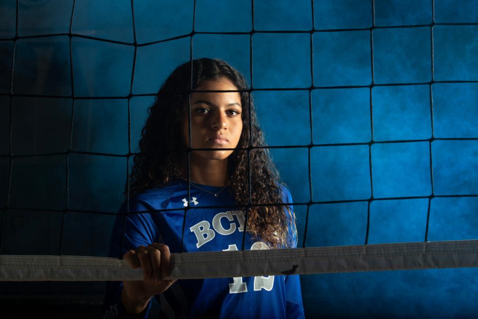 Sofia Locadia of Barron Collier is one of Southwest Florida's Elite 11 volleyball players for the 2023 season.