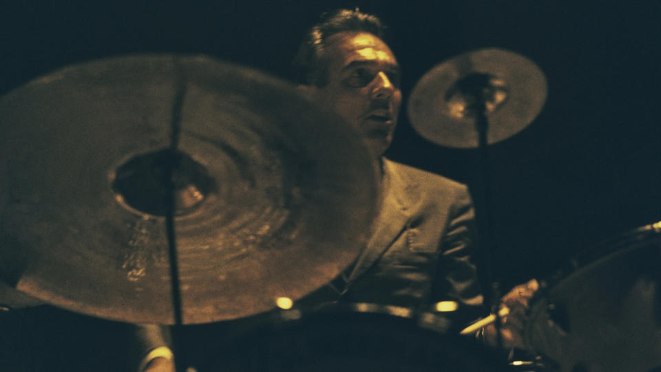 Gene Krupa performing circae 1971