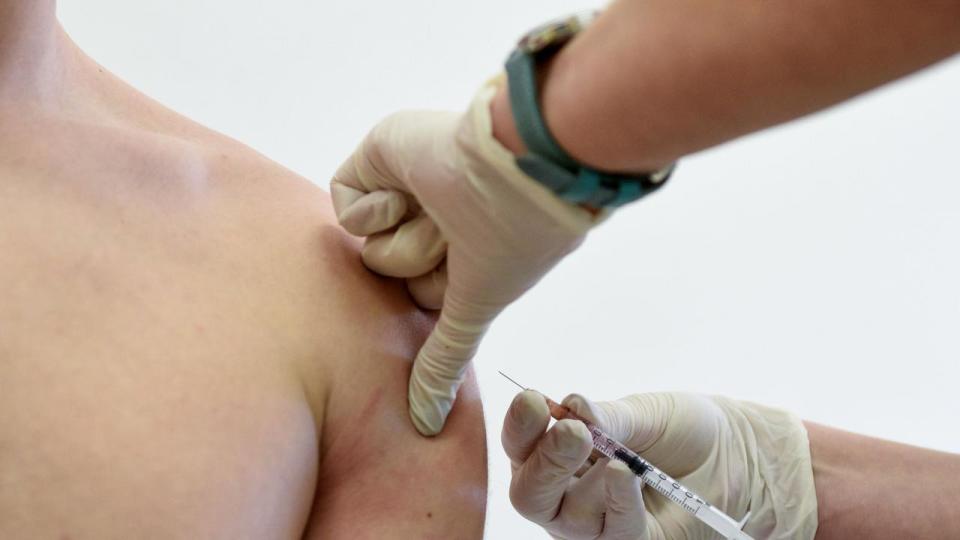 Measles is a very contagious disease that can be prevented with MMR vaccine, which protects against measles, mumps and rubella. Picture: Yuri Dyachyshyn / AFP