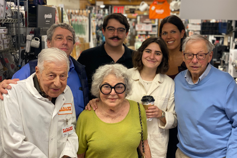 Mariscal's family runs Zabar's, an iconic grocery store on the Upper West Side,