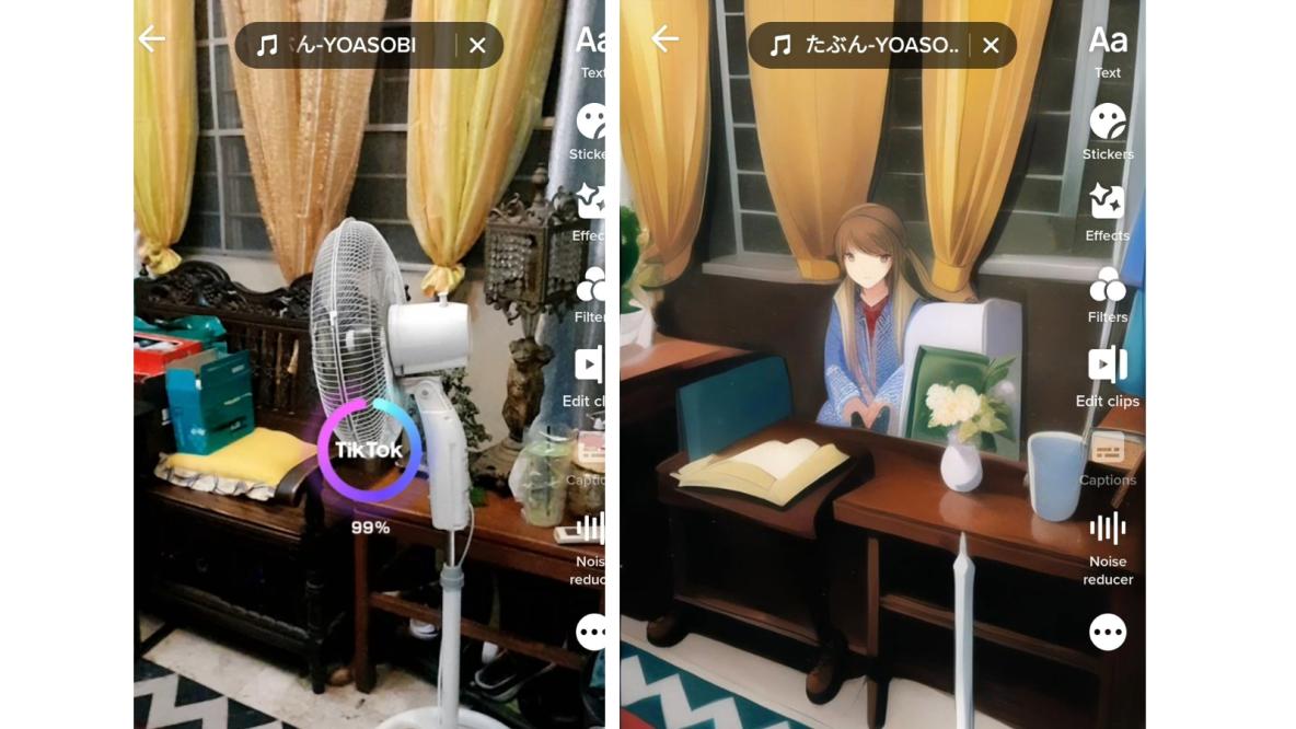 filter to turn things into anime｜TikTok Search