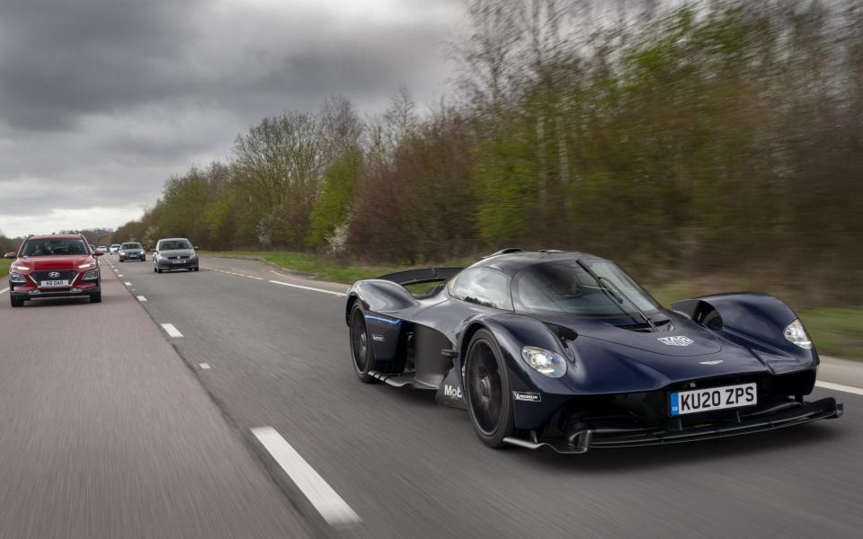 Aston Martin has struggled to speed up deliveries of its £2.5m Valkyrie