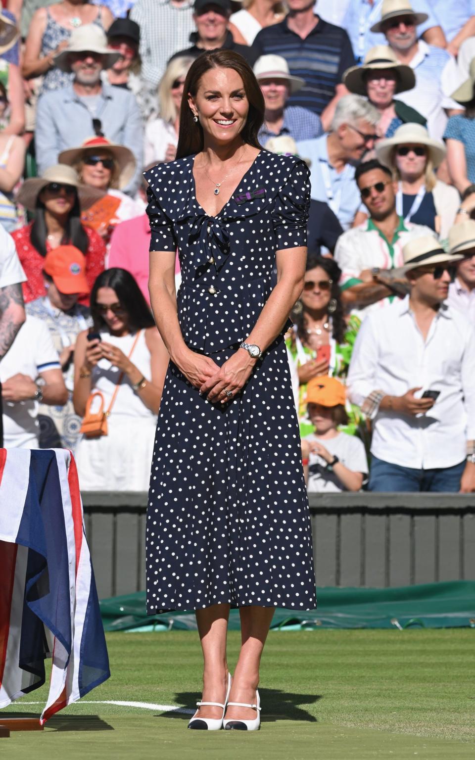 The Duchess of Cambridge at the Wimbledon Men's Singles Final - Karwai Tang 