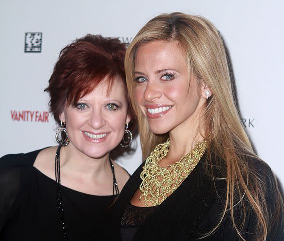 Donna Ward/Getty Dina Cantin and Caroline Manzo on September 23, 2010 in New York City.