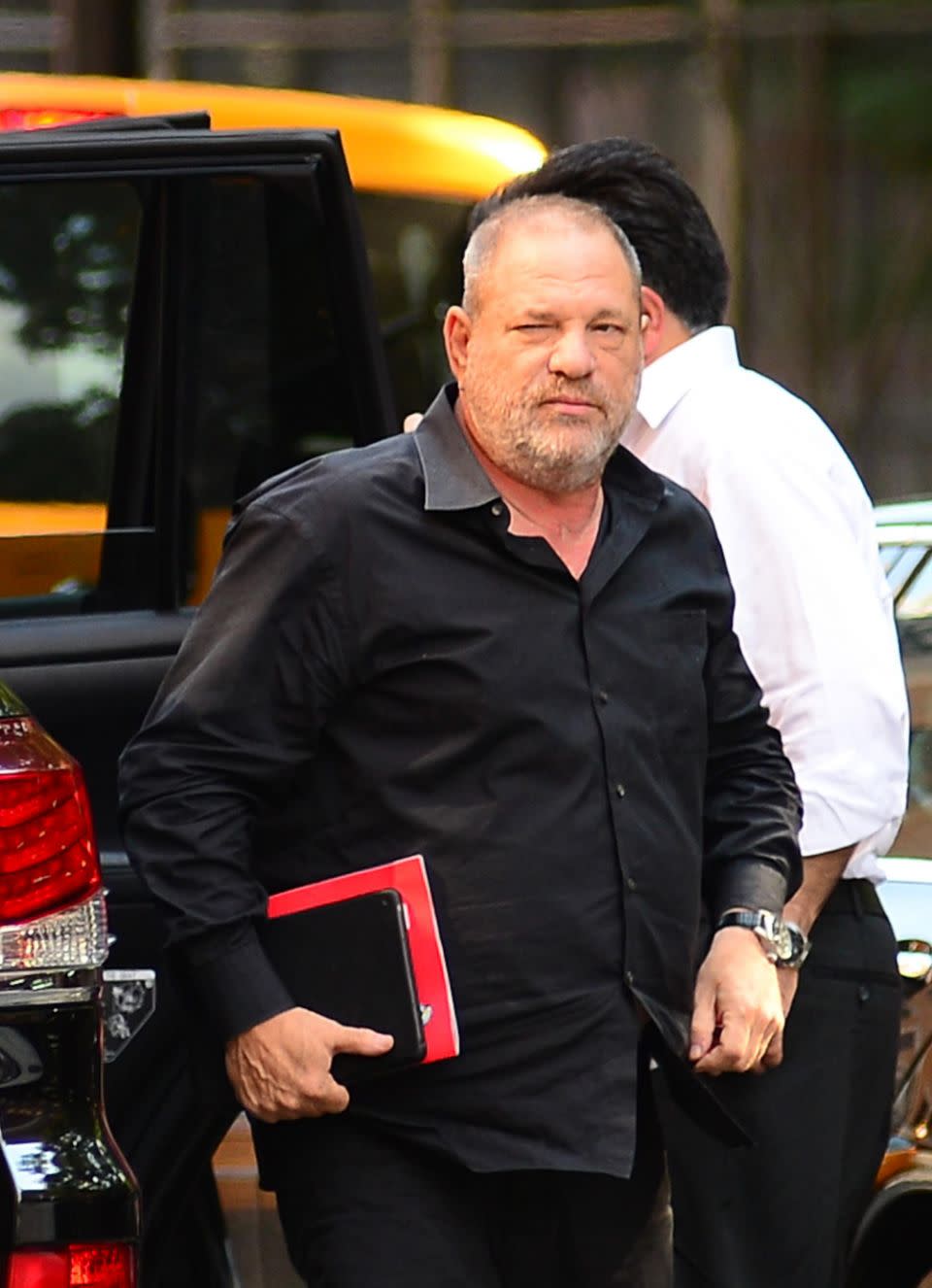 Harvey Weinstein, here in NYC in 2017, has been accused by over 50 women over sexual assault or sexual harassment. He has denied all allegations of 'non-consensual' sexual activity. Source: Getty