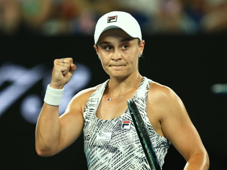 Ashleigh Barty is aiming to win on home soil  (Getty Images)