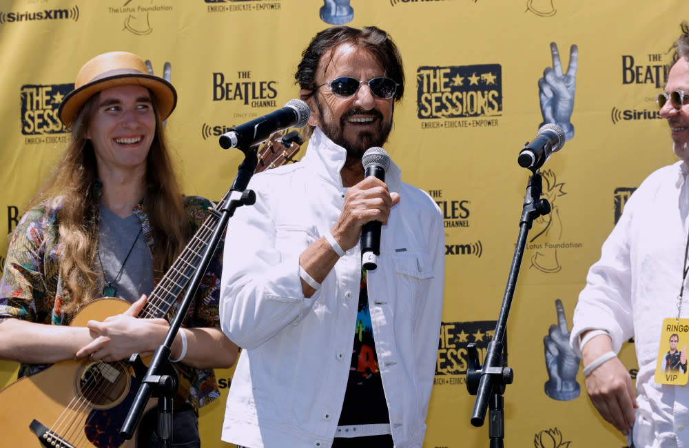 Ringo Starr attends Peace and Love Birthday Celebration  - 2022 - Getty