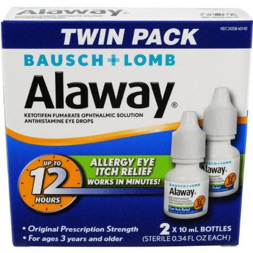 8) Alaway Allergy Eye Itch Relief