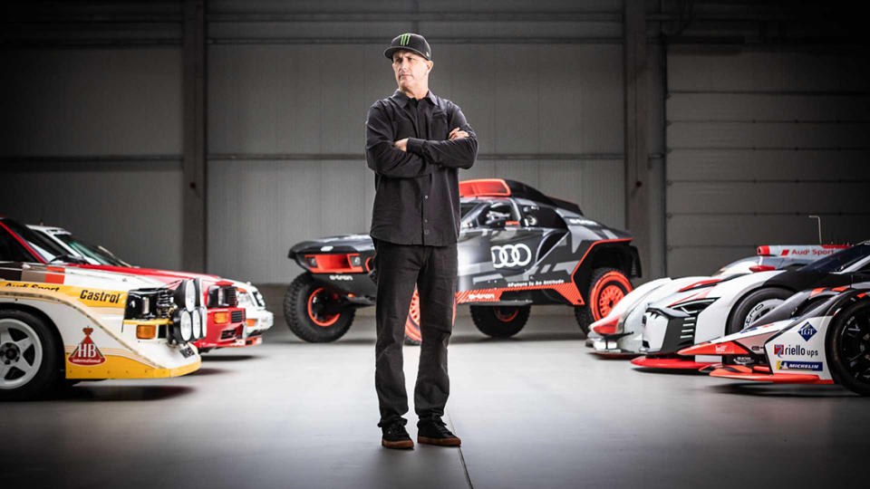 Audi宣布攜手Ken Block，致力於「電動車」項目開發，延續對速度的熱情。（圖片來源/ Audi）