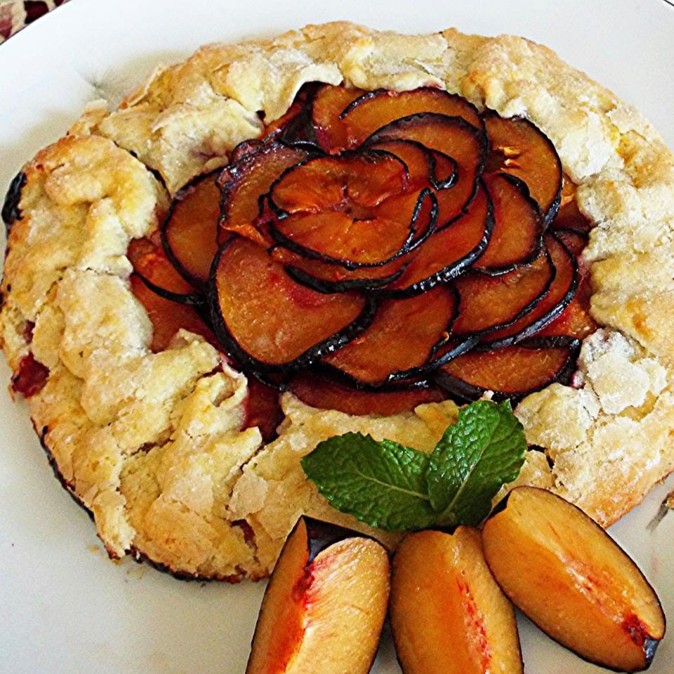 Pluot Lime Galette