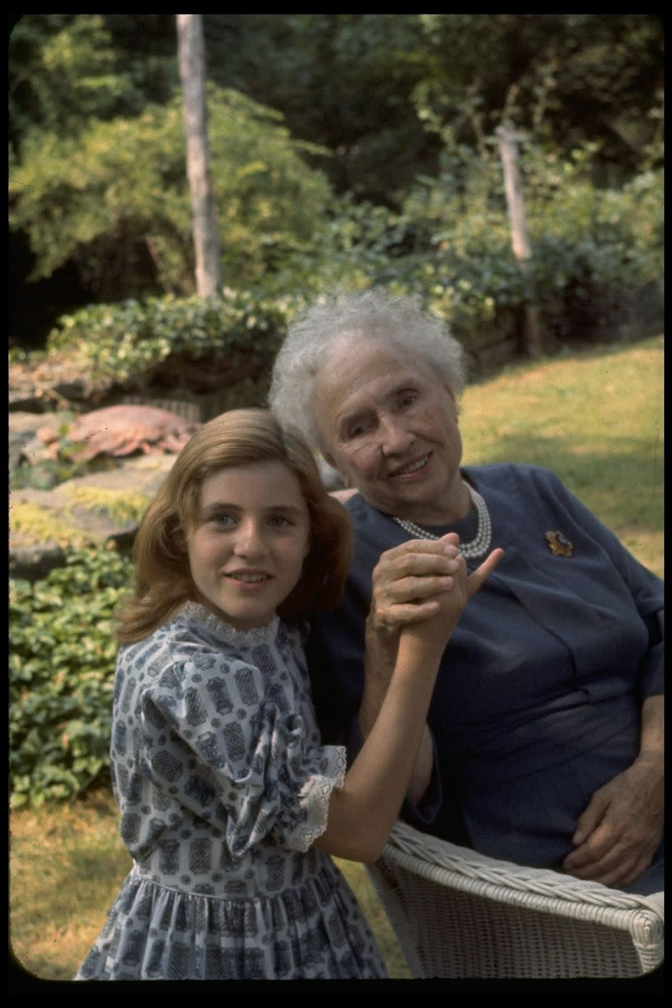 Patty Duke and Helen Keller