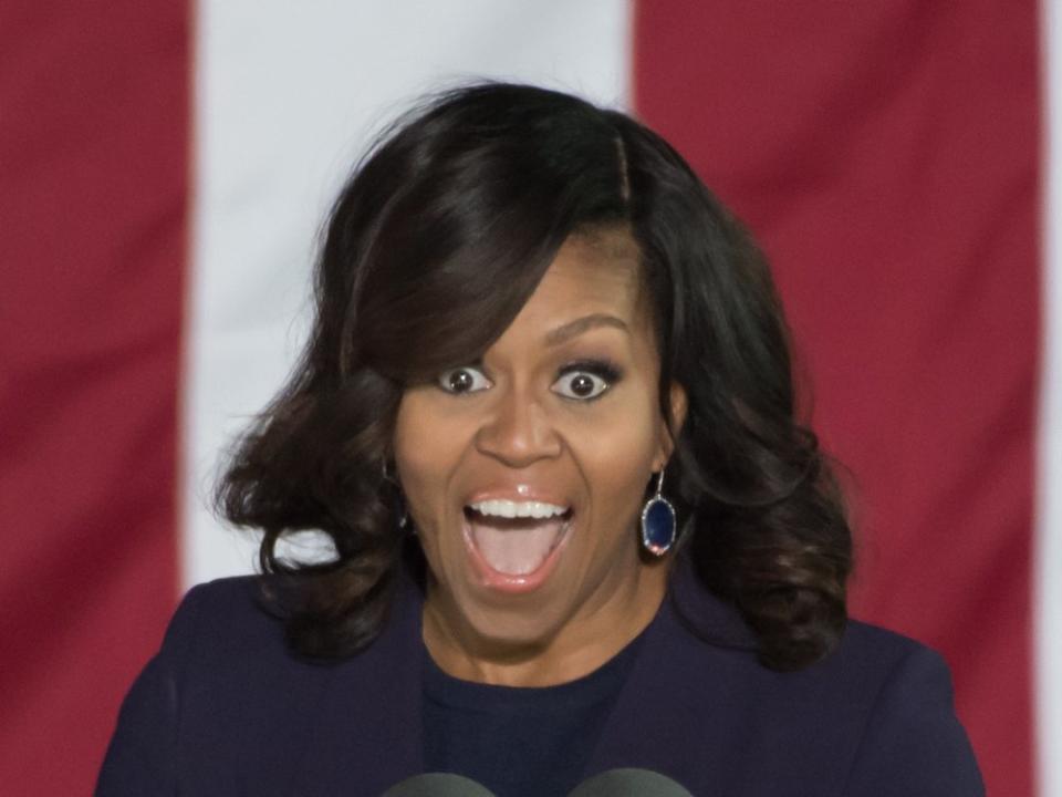 Michelle Obama hat Grund zur Freude. (Bild: Evan El-Amin/Shutterstock.com)