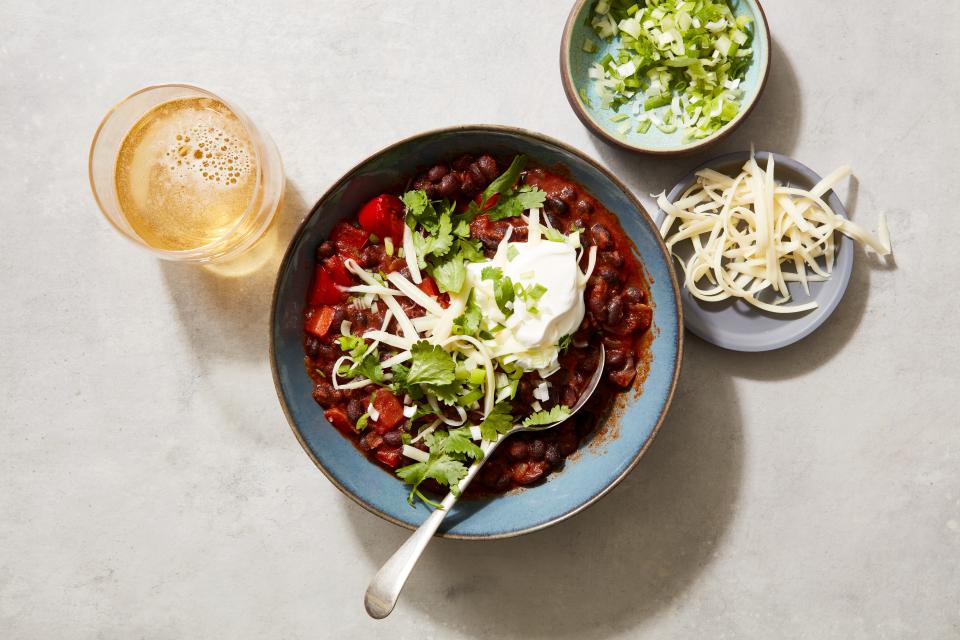 Vegetarian Black Bean Chili