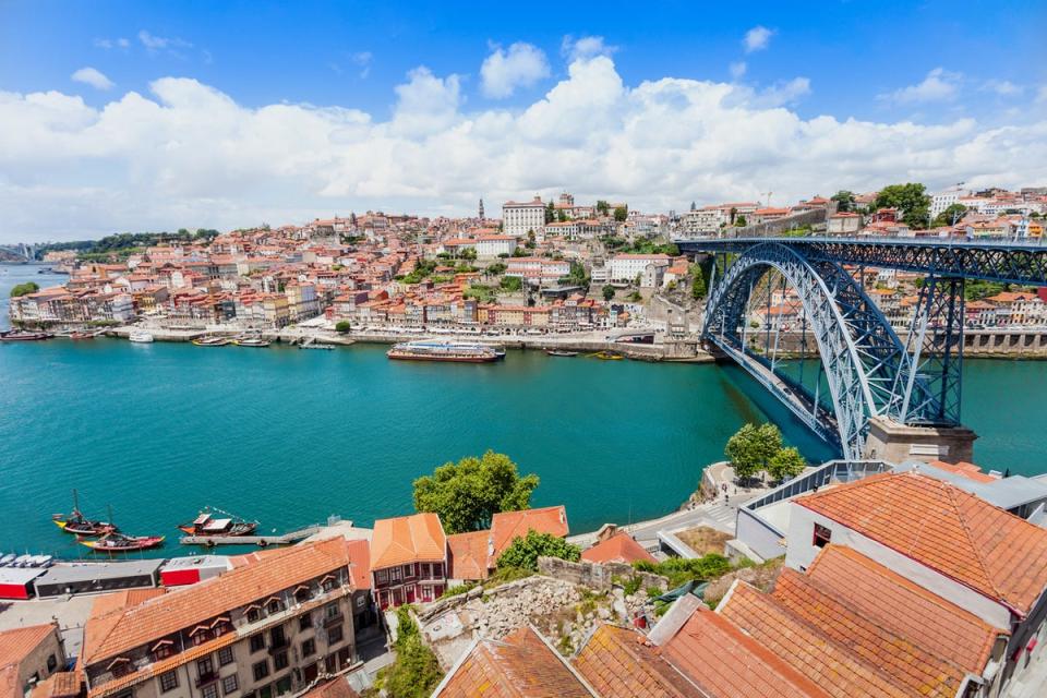 Porto is punctuated by the Douro river (Getty/iStockphoto) (Getty Images/iStockphoto)