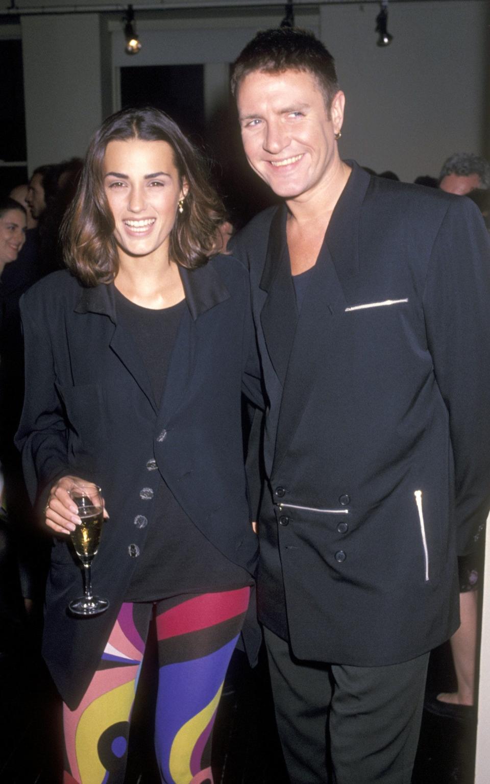 Simon and Yasmin Le Bon in 1990