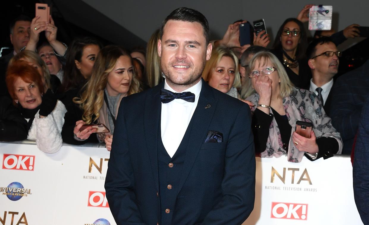 LONDON, ENGLAND - JANUARY 28: Danny Miller attends the National Television Awards 2020 at The O2 Arena on January 28, 2020 in London, England. (Photo by Gareth Cattermole/Getty Images)