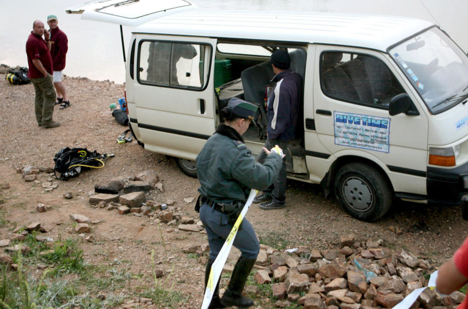 Der Arade-Staudamm wurde bereits 2008 abgesucht - damals ohne Erfolg