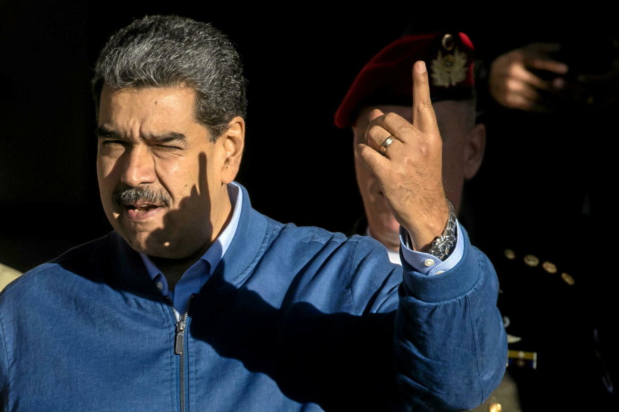 Élu en 2013, réélu en 2018, Nicolas Maduro pourrait briguer son troisième mandat.  - Credit:MIGUEL GUTIERREZ / EFE