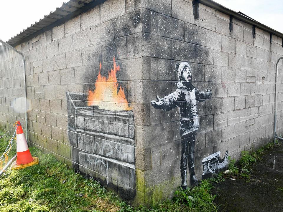 Port Talbot Banksy to be moved to street art gallery