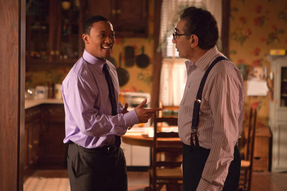 Romeo Miller and Tyler Perry in Lionsgate's "Tyler Perry's Madea's Family Reunion" - 2012