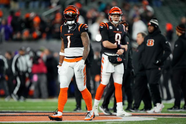 Joe Burrow And Ja'Marr Chase AFC Championship Round Bengals Shirt