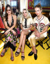 <p>The <i>Fifty Shades of Gray</i> star had her sisters, 20-year-old Stella Banderas, and Grace Johnson, 17, by her side at the 2018 Gucci Cruise fashion show. In case you’re wondering, Stella has the same mom, Melanie Griffith, but a different dad, Antonio Banderas, while Grace’s parents are Dakota’s dad, Don Johnson, and his current wife, Kelley Phleger. (Photo: Venturelli/Getty Images for Gucci) </p>