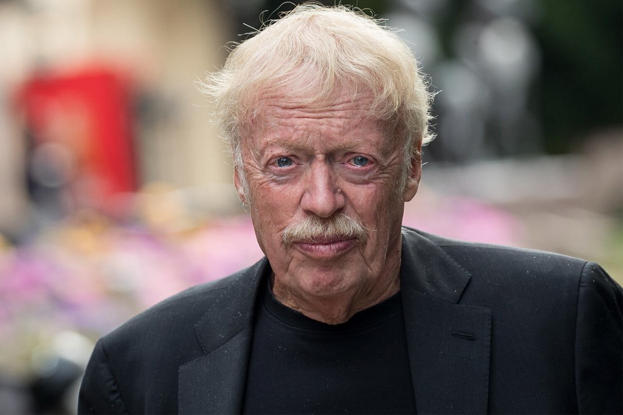 Phil Knight, co-founder and chairman emeritus of Nike, attends the fourth day of the annual Allen &amp; Company Sun Valley Conference, July 14, 2017 in Sun Valley, Idaho. Every July, some of the world's most wealthy and powerful businesspeople from the media, finance, technology and political spheres converge at the Sun Valley Resort for the exclusive weeklong conference.