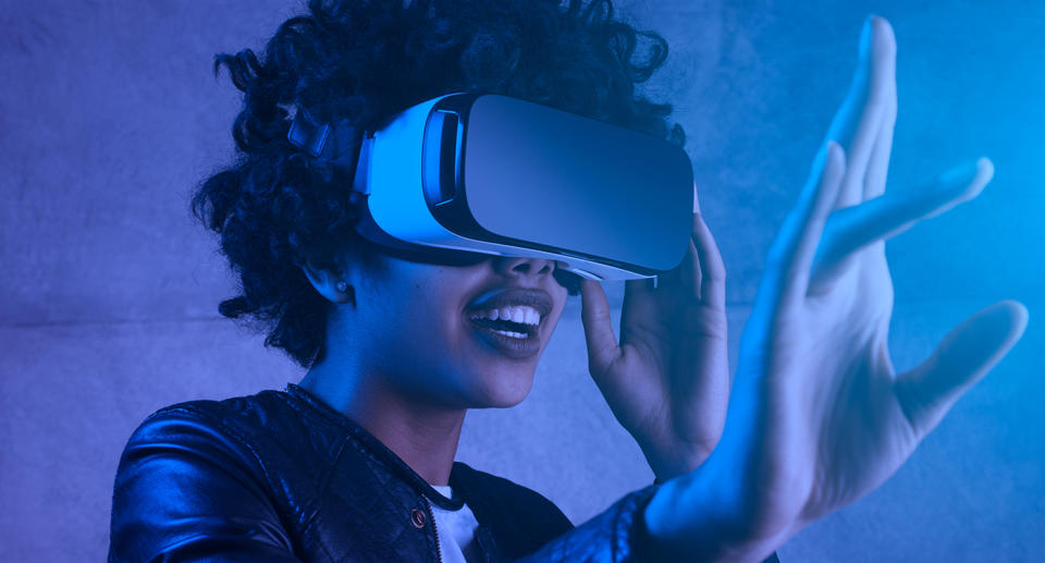 Major fashion brands are now using technological advances such as VR to create immersive, digital showcases. (Getty Images)