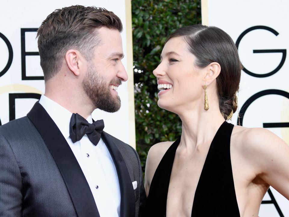 Justin Timberlake and Jessica Bie