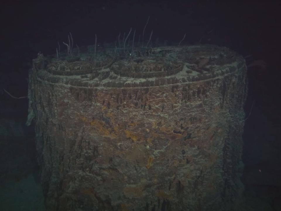 Single-ended boiler Titanic wreck