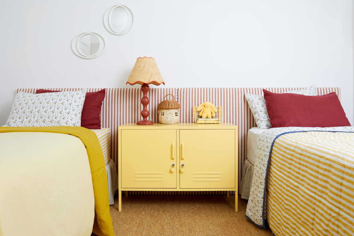 The female-founded business was inspired by Becca Stern's love of vintage metal lockers.