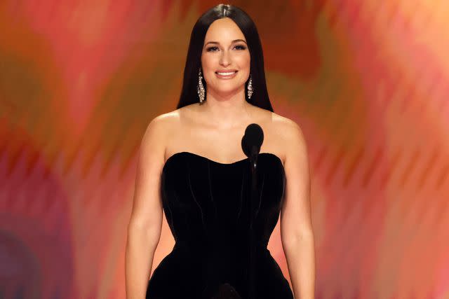 <p>Kevin Winter/Getty</p> Kacey Musgraves at the Grammys in Los Angeles in February 2024