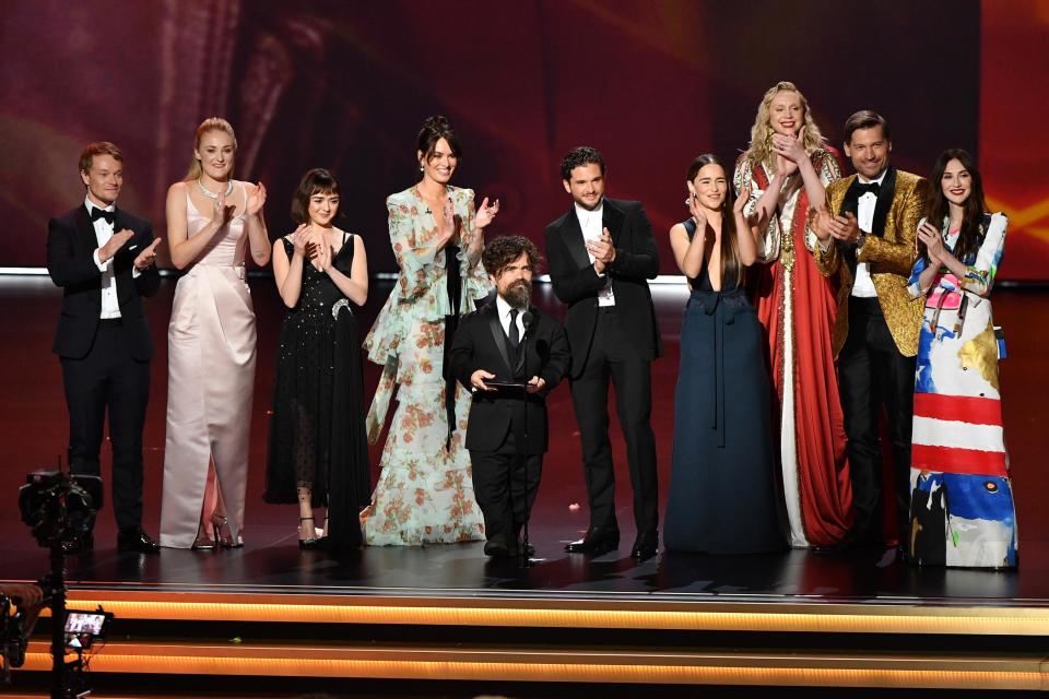 Game of Thrones cast bids the Emmys adieu