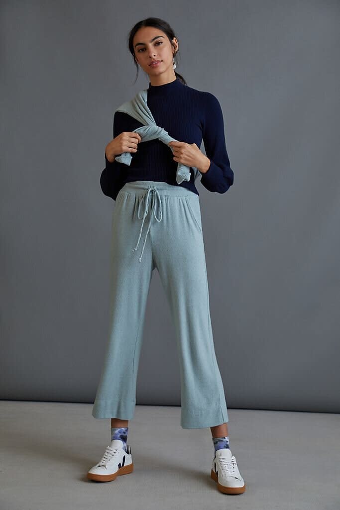 These pants come in sizes XXS to 3X. <a href="https://fave.co/3acaGHN" target="_blank" rel="noopener noreferrer">Originally $78, get it now for 40% off at Anthropologie</a>.