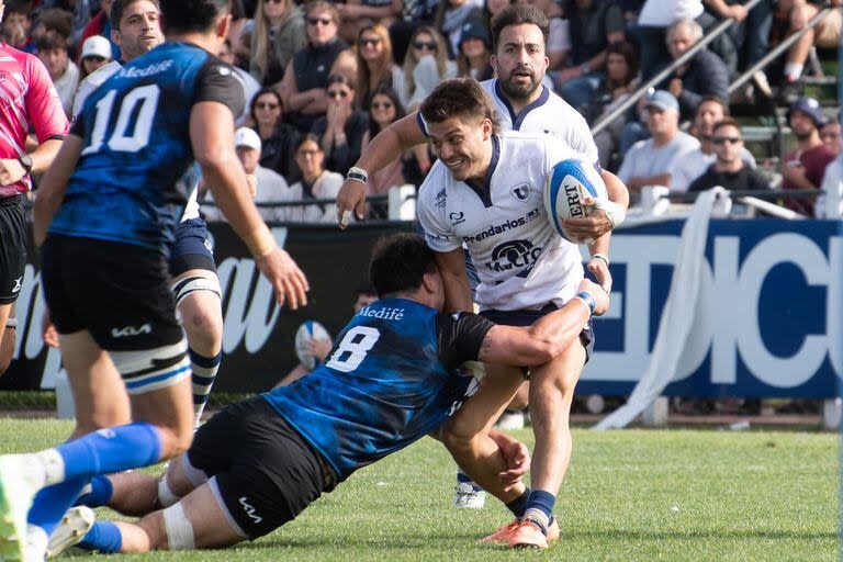 En el SIC vs. Universitario que definió el último Nacional de Clubes, una zancadilla ideal en cuanto a seguridad, bien baja, como se enseña en las divisiones infantiles del rugby argentino.