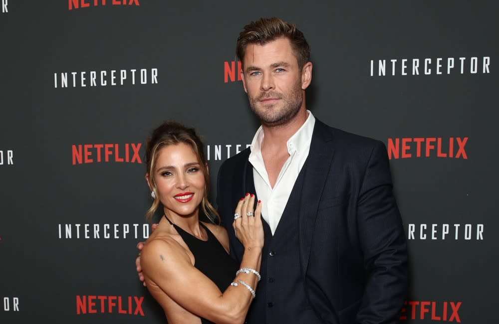 Elsa Pataky with her husband Chris Hemsworth credit:Bang Showbiz