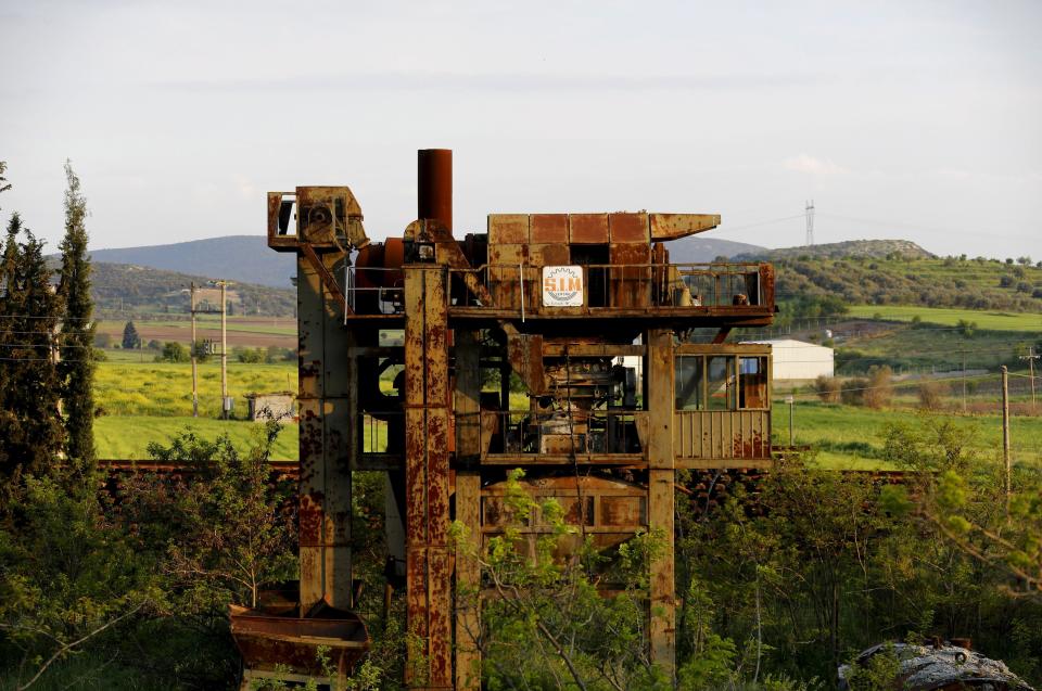 Wider Image: Ghost Factories Of Greece