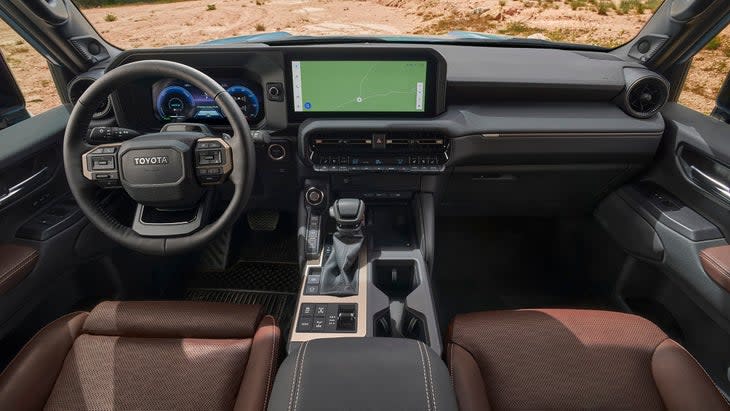 <span class="article__caption">The interior looks similar to that of the new Tacoma. (Courtesy of: Toyota)</span>
