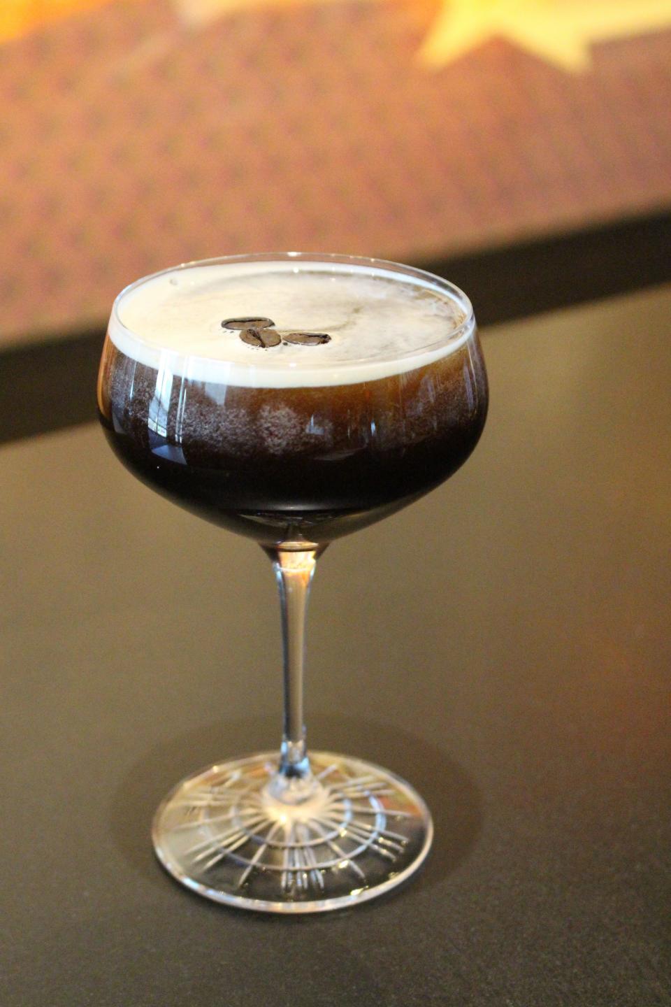 The Classic Espresso at Little Rituals is served on tap from a specialized machine that creates a creamy head and smooth texture on each cocktail.