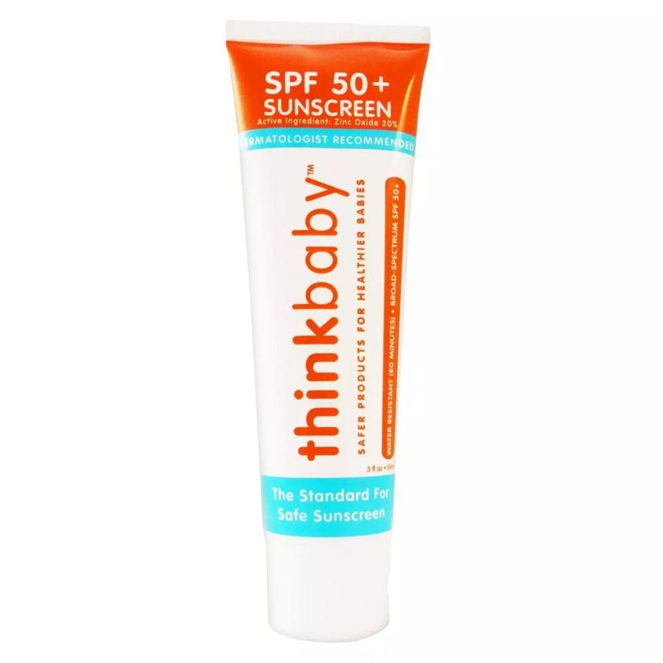 3) Safe Sunscreen, SPF 50+