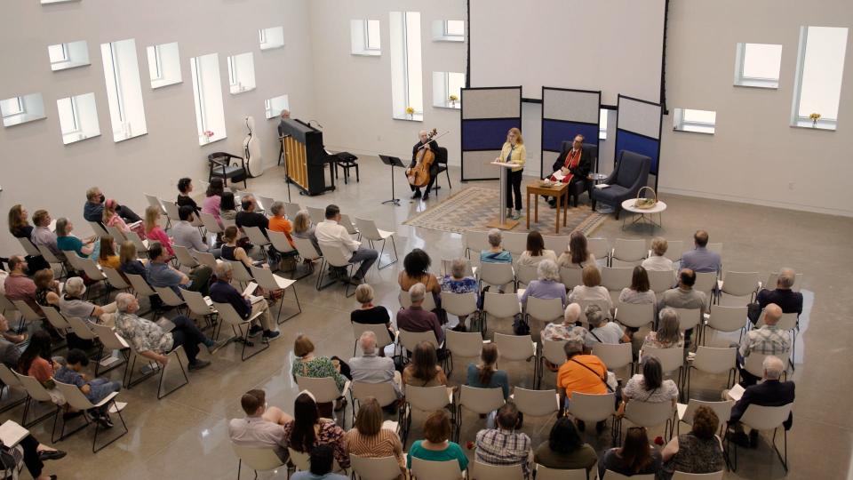 The First Unitarian Church of Dallas holds a special service, "Reproductive Dignity Sunday."