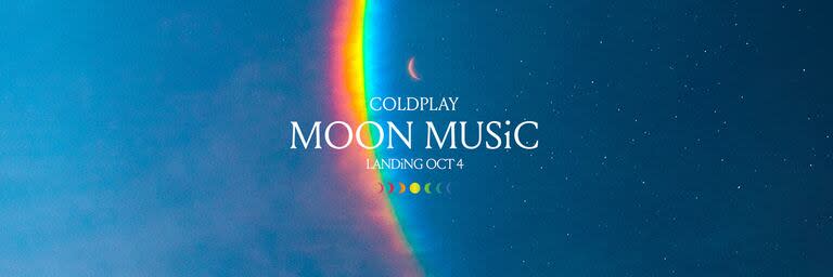 Coldplay lanzó la preventa de su nuevo álbum, Moon Music, en su página web oficial