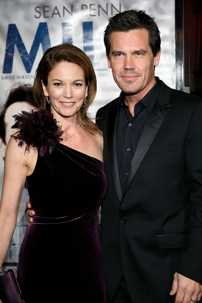 Milk San Francisco Premiere 2008 Diane Lane Josh Brolin