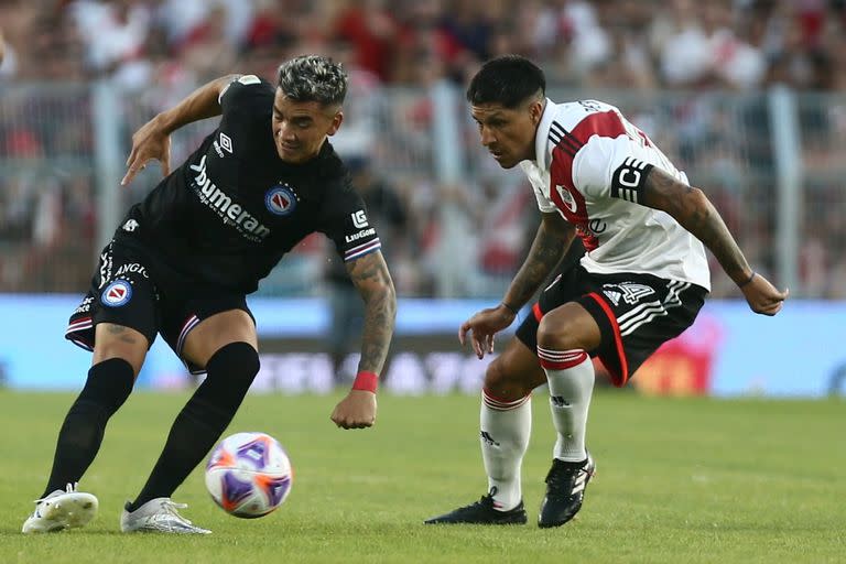 En el último enfrentamiento entre ambos, por la fecha 3 de la reciente Liga Profesional, River ganó 2 a 1