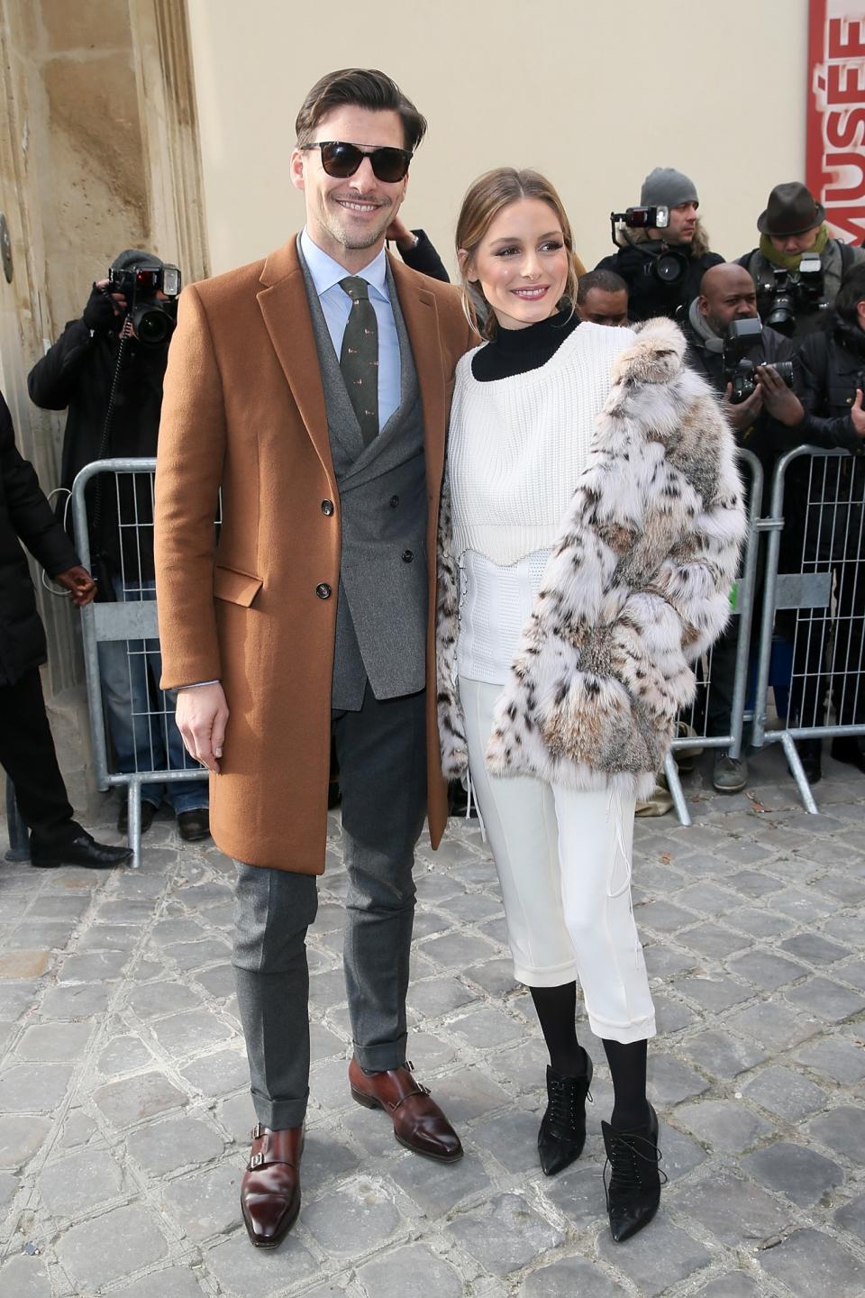 Olivia Palermo and Johannes Huebl