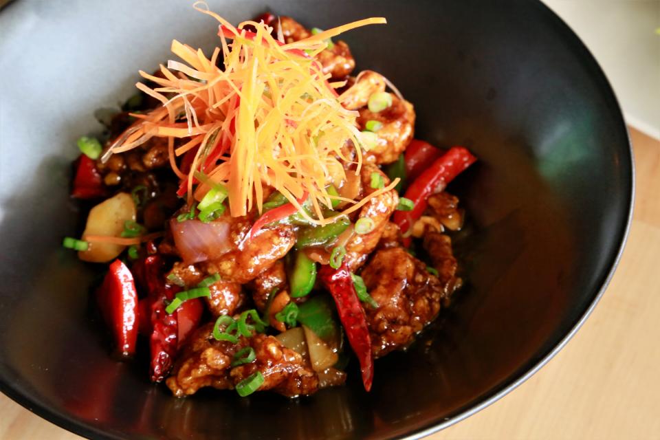 A tasty dish from from Zao Jun in Bloomfield Township, Mich.