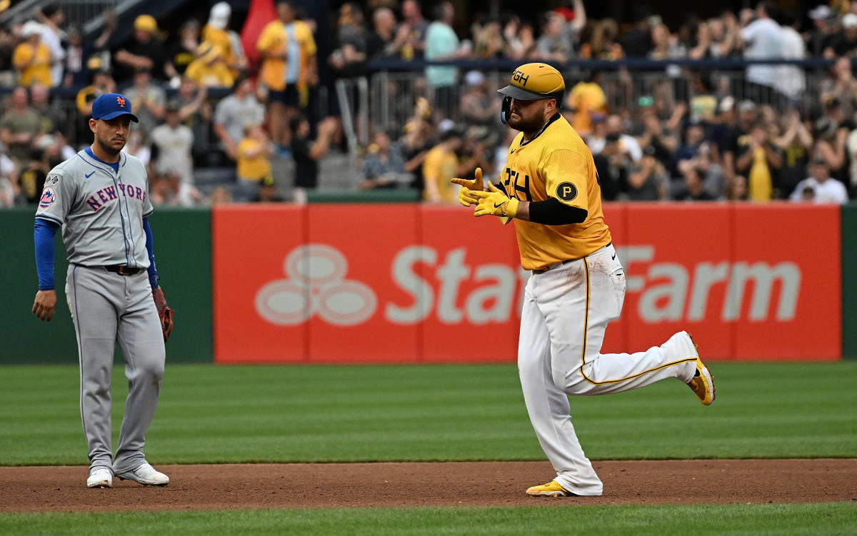 The Pirates hit so many home runs against the Mets that they ran out of fireworks