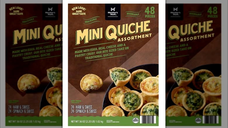 mini quiche assortment box